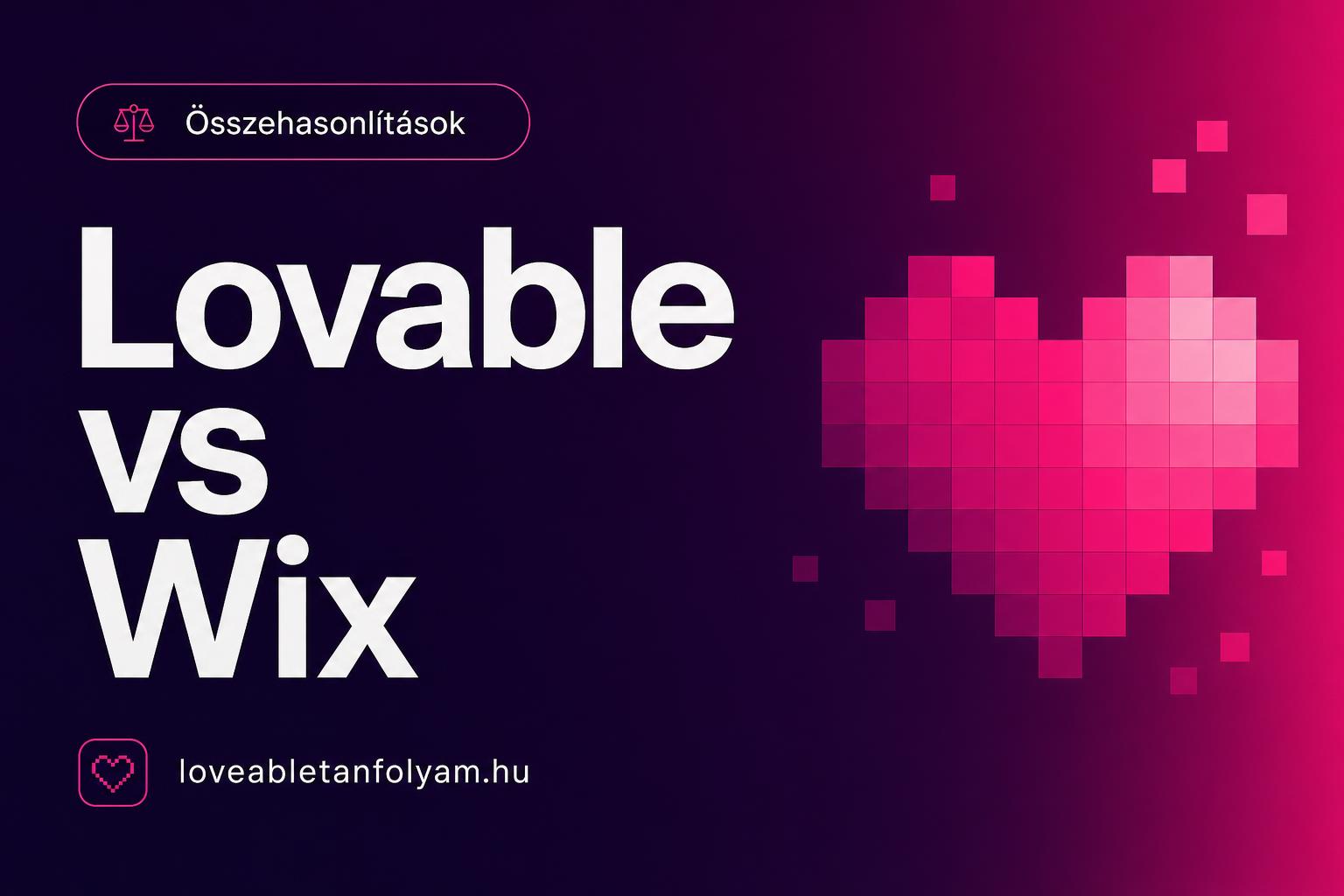 Lovable vs Wix: melyik AI weboldalépítő jobb magyar vállalkozóknak?
