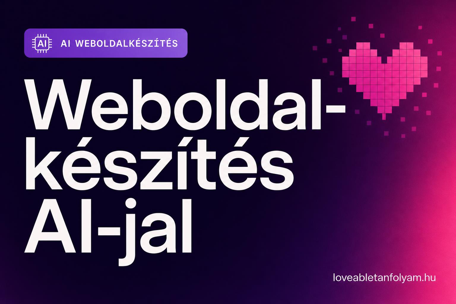 Weboldalkészítés AI segítségével: mit tud ma a Lovable?